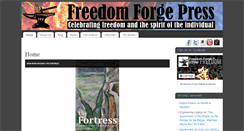 Desktop Screenshot of freedomforgepress.com